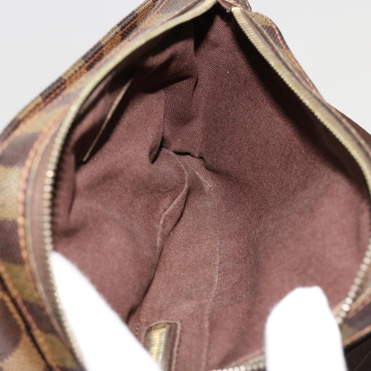Louis Vuitton Geronimos  Canvas Shoulder Bag ()
