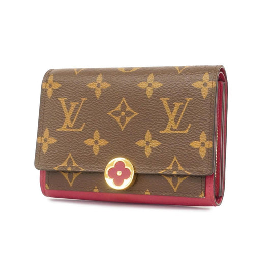 Louis Vuitton Flore  Canvas Wallet  ()
