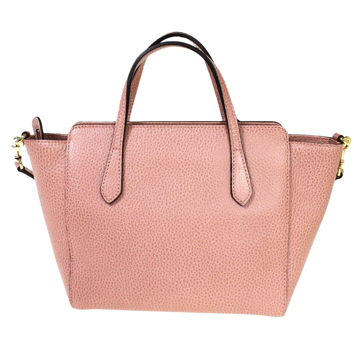 Gucci Swing Pink Leather Handbag ()