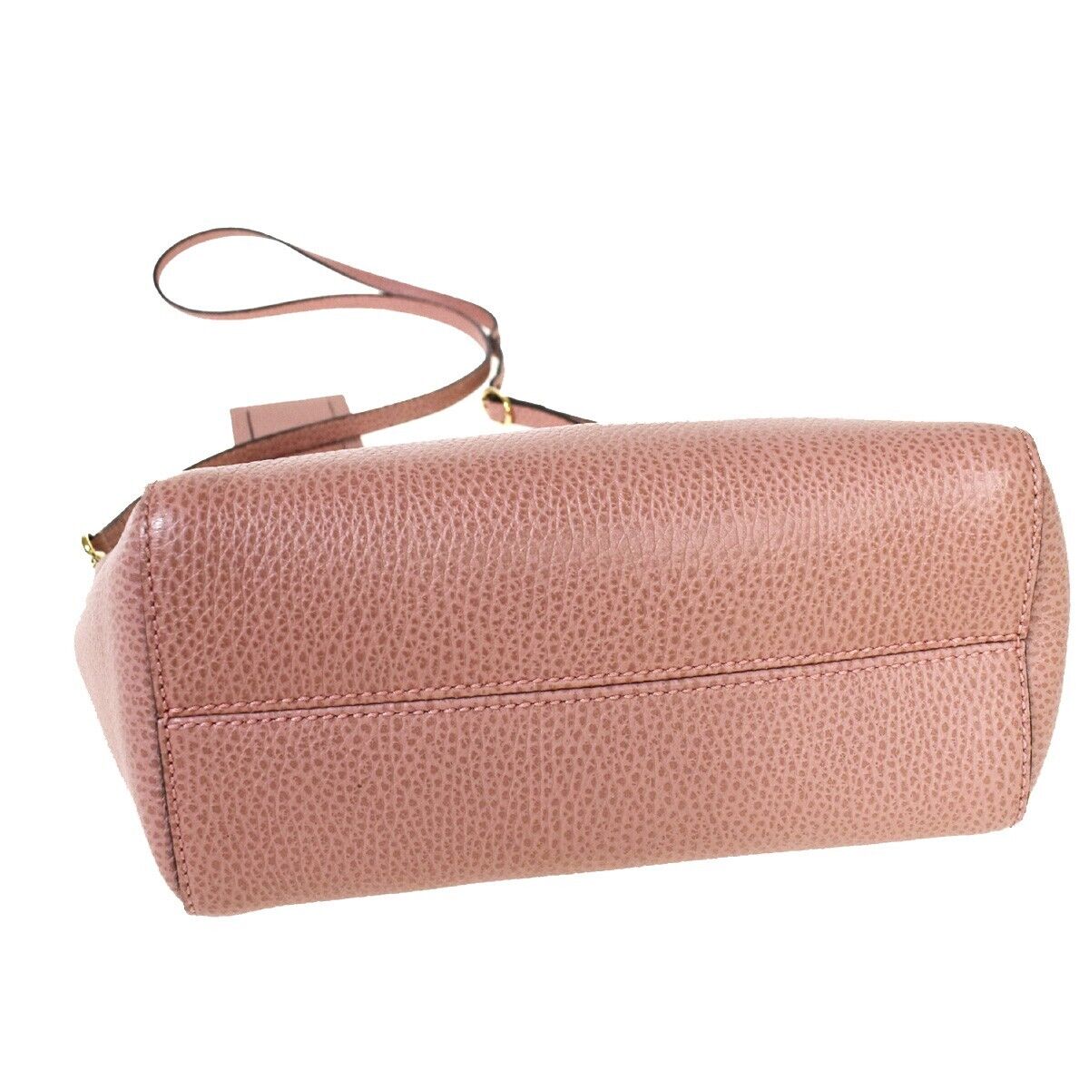 Gucci Swing Pink Leather Handbag ()