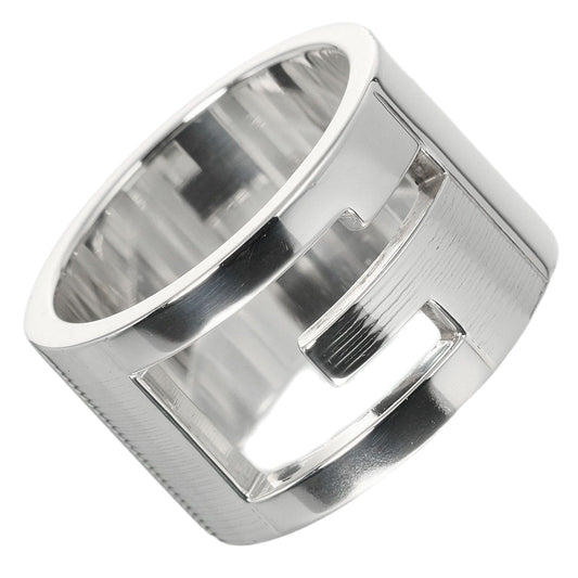 Gucci Logo G Silver Silver Ring Jewelry ()