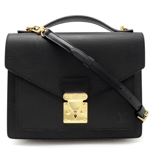 Louis Vuitton Monceau  Leather Briefcase Bag ()