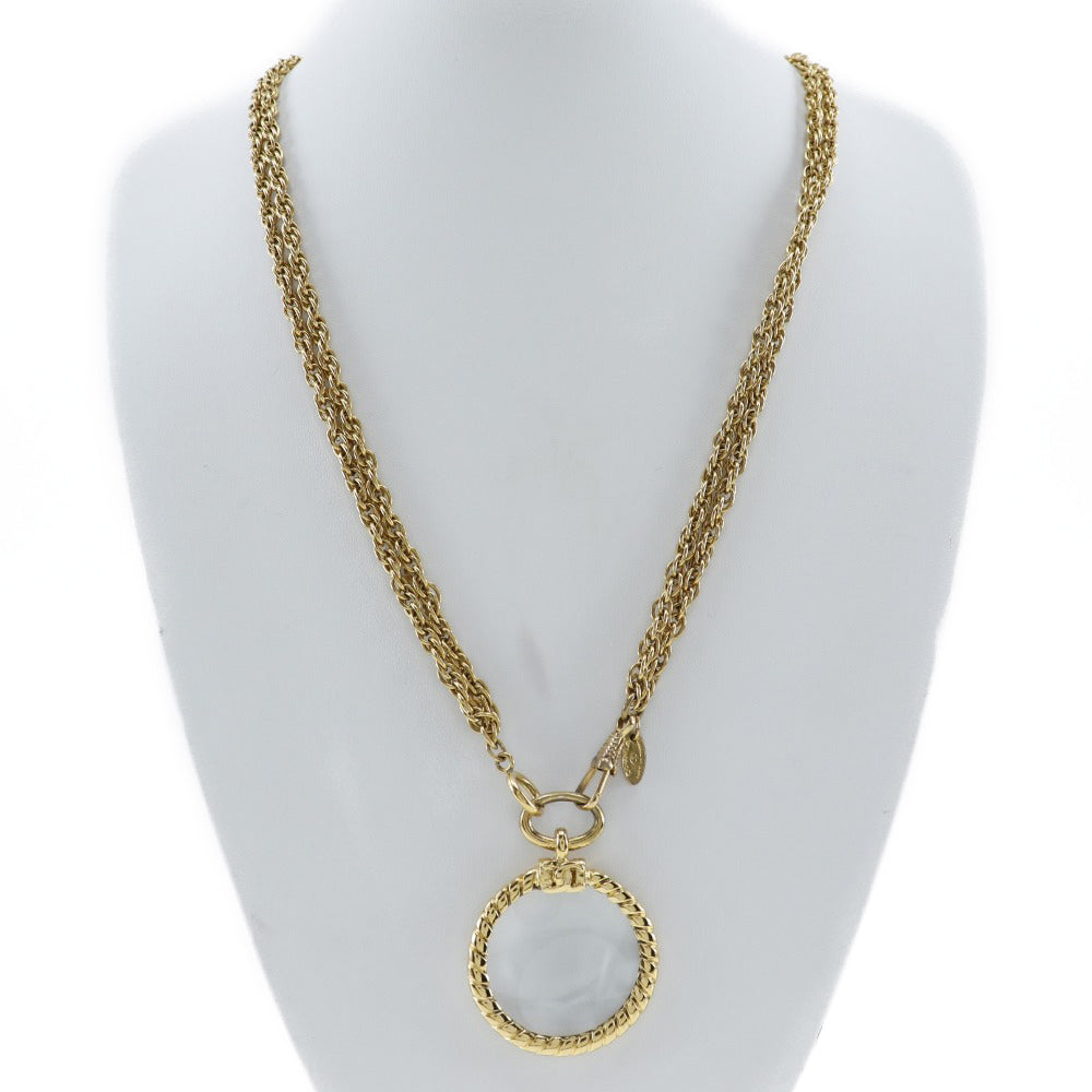 Chanel - Gold Metal Necklace Jewelry ()
