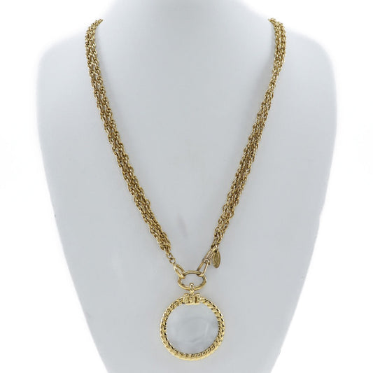 Chanel - Gold Metal Necklace Jewelry ()