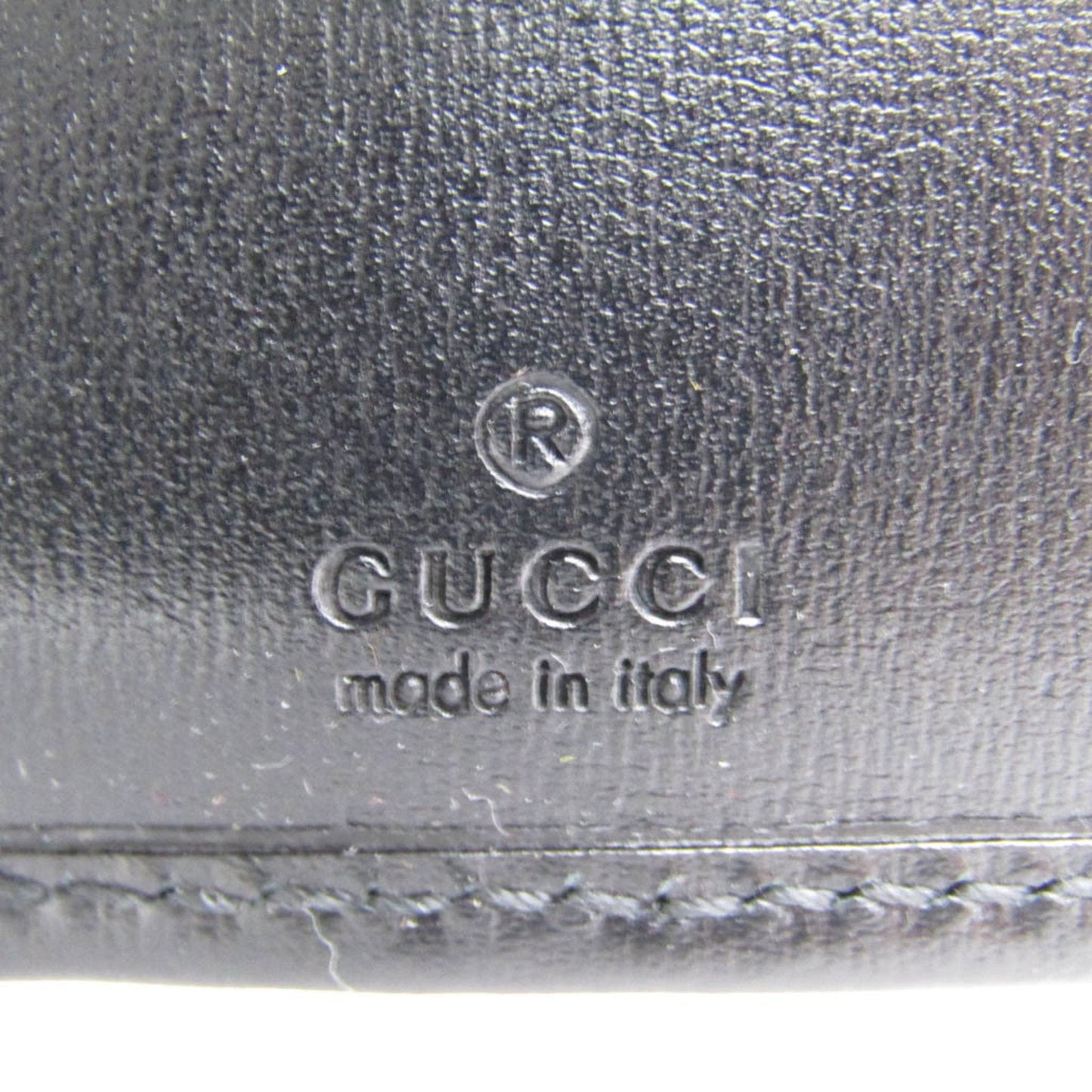 Gucci Horsebit Black Leather Wallet  ()