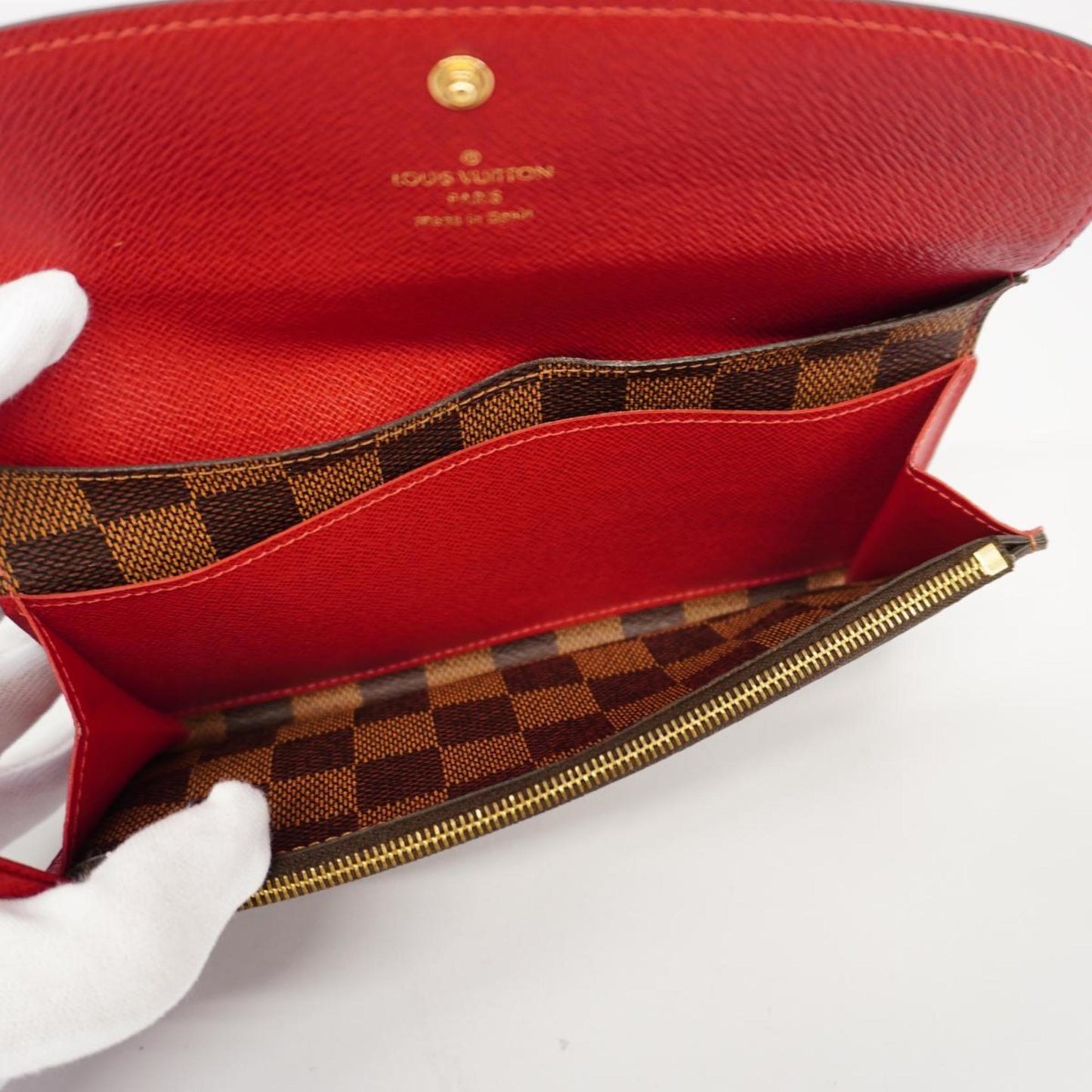 Louis Vuitton Emilie  Canvas Wallet  ()