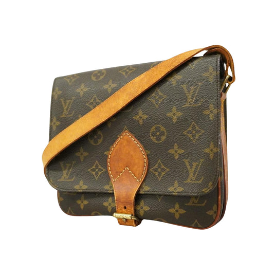 Louis Vuitton Cartouchiere  Canvas Shoulder Bag ()