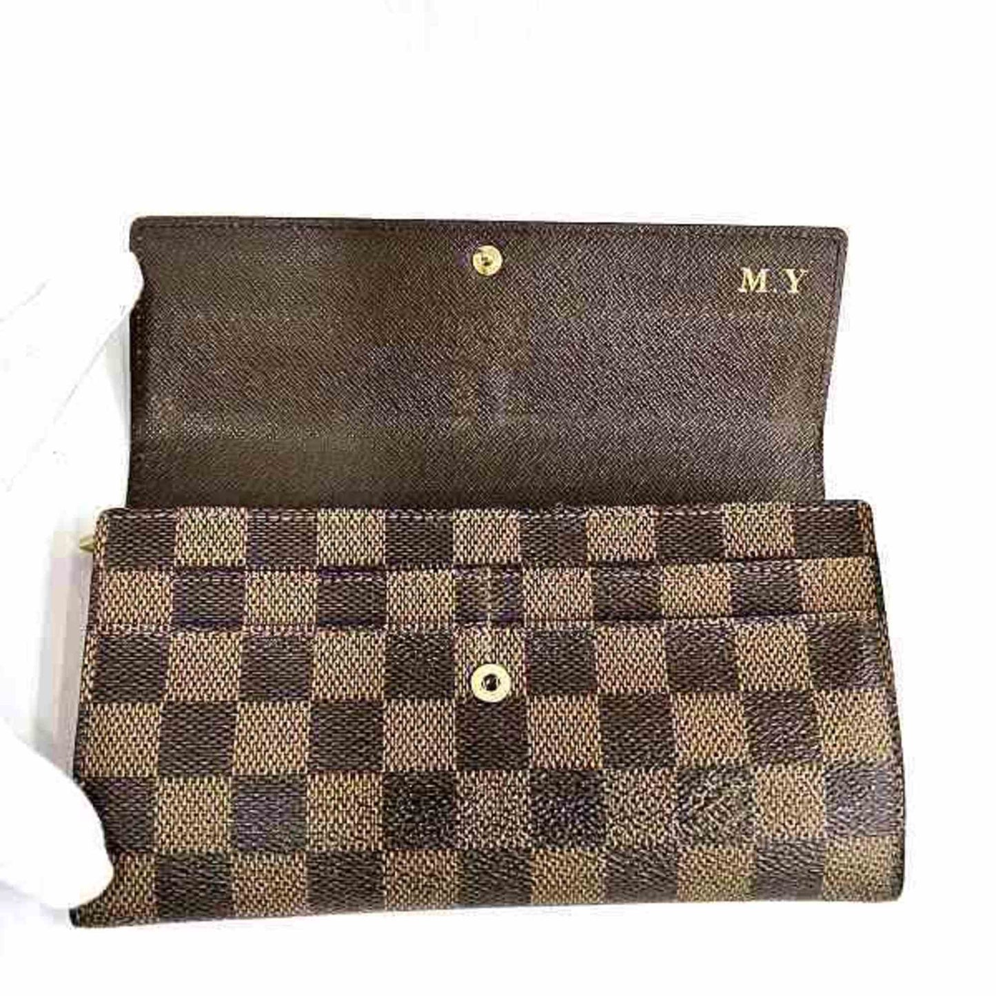 Louis Vuitton Sarah  Canvas Wallet  ()