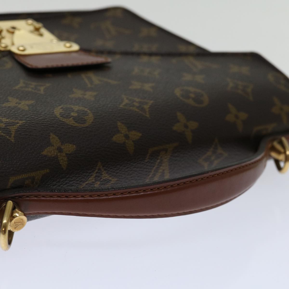 Louis Vuitton Monceau  Canvas Shoulder Bag ()
