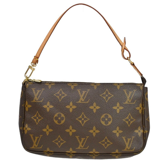 Louis Vuitton Pochette Accessoires  Canvas Clutch Bag ()