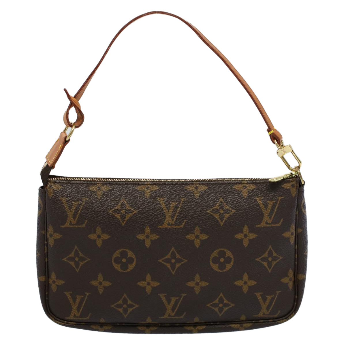 Louis Vuitton Pochette Accessoire  Canvas Clutch Bag ()
