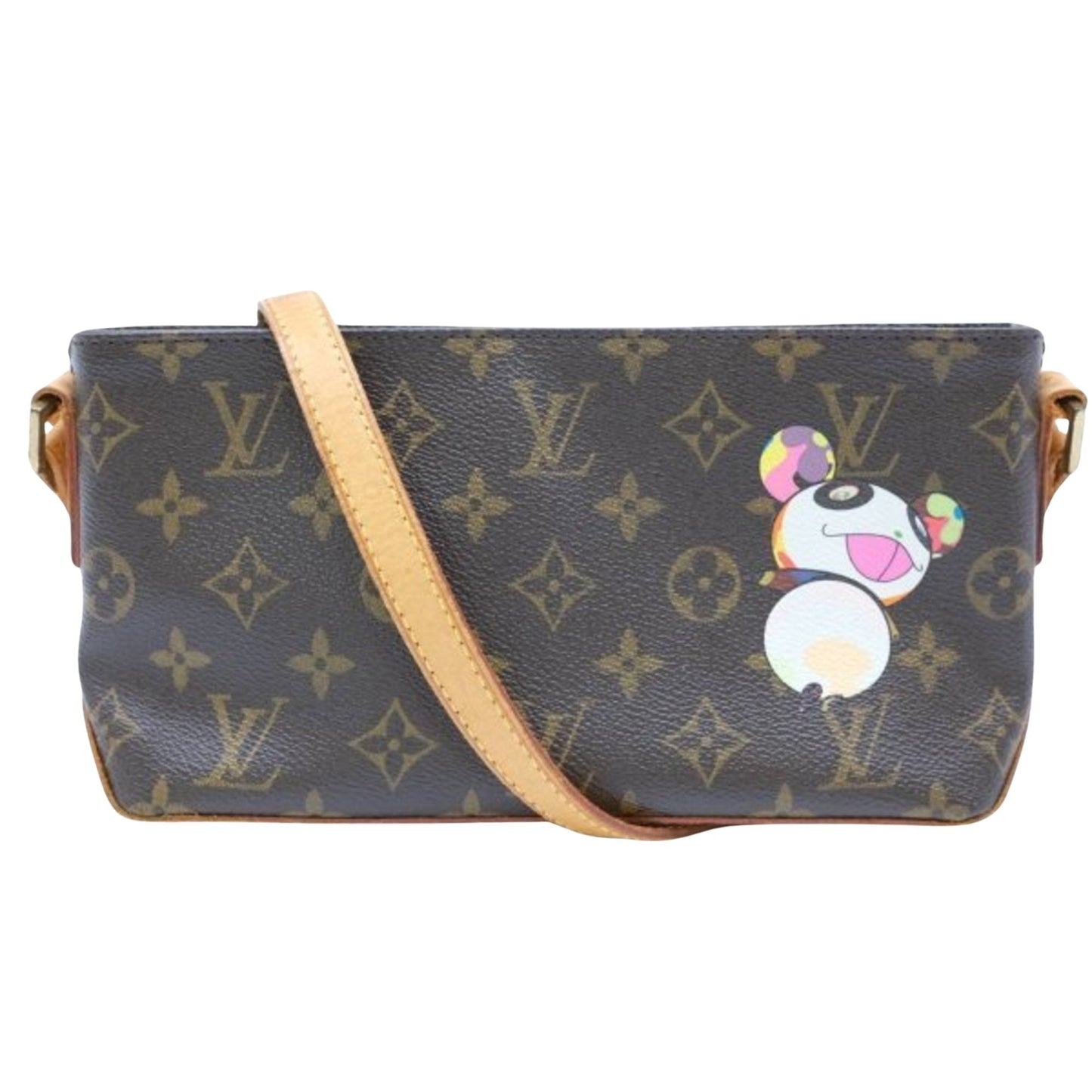 Louis Vuitton Trotteur  Canvas Shoulder Bag ()