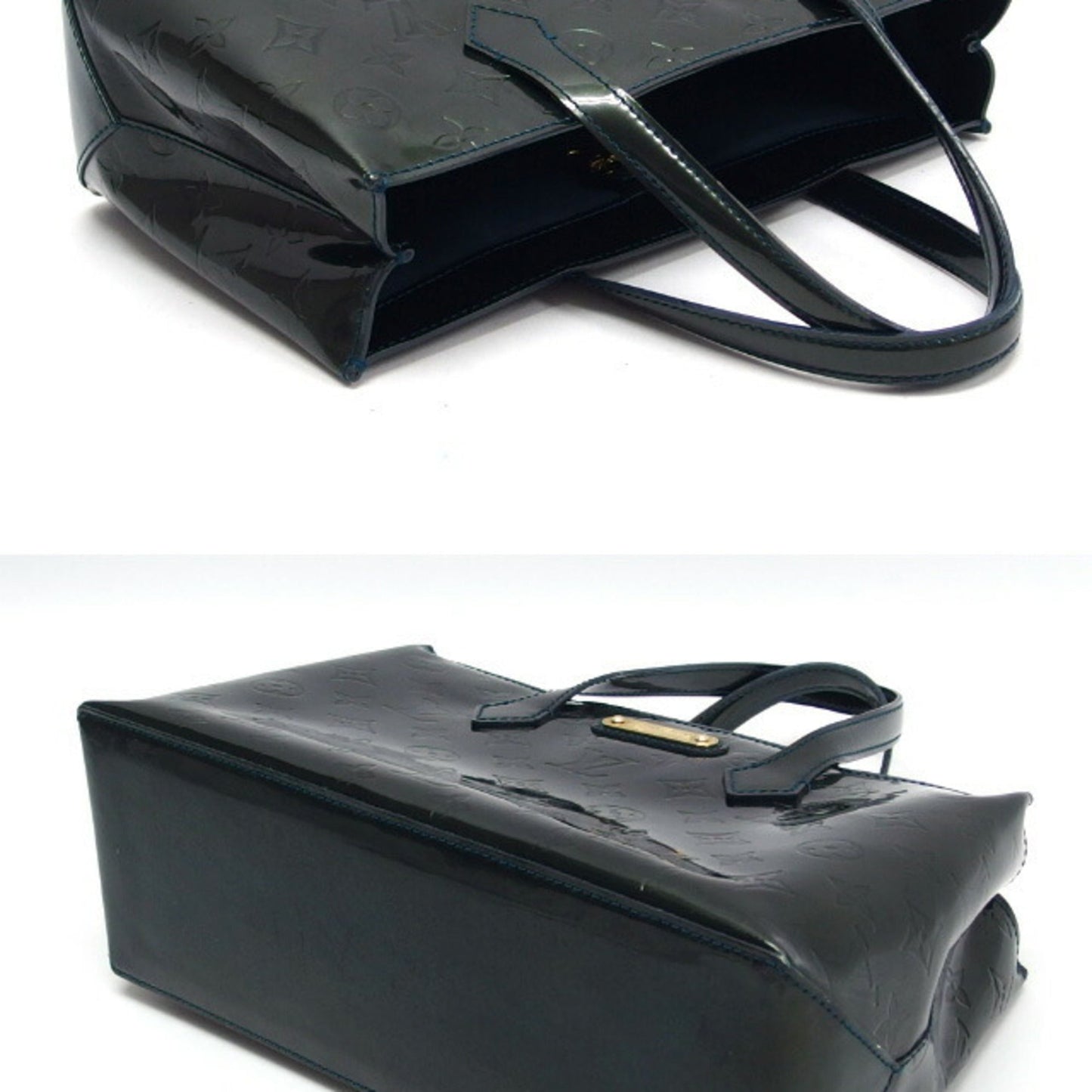 Louis Vuitton Wilshire  Patent Leather Shoulder Bag ()