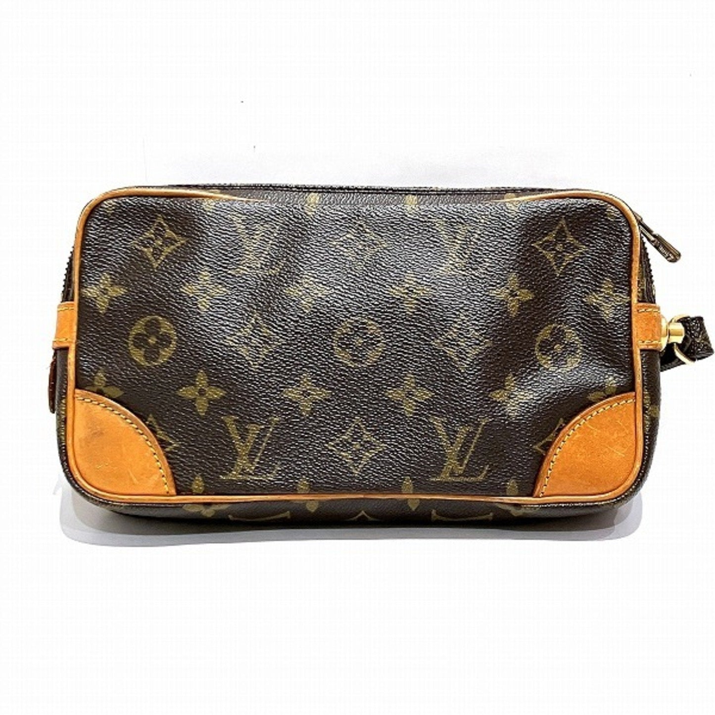 Louis Vuitton Marly Dragonne  Canvas Clutch Bag ()