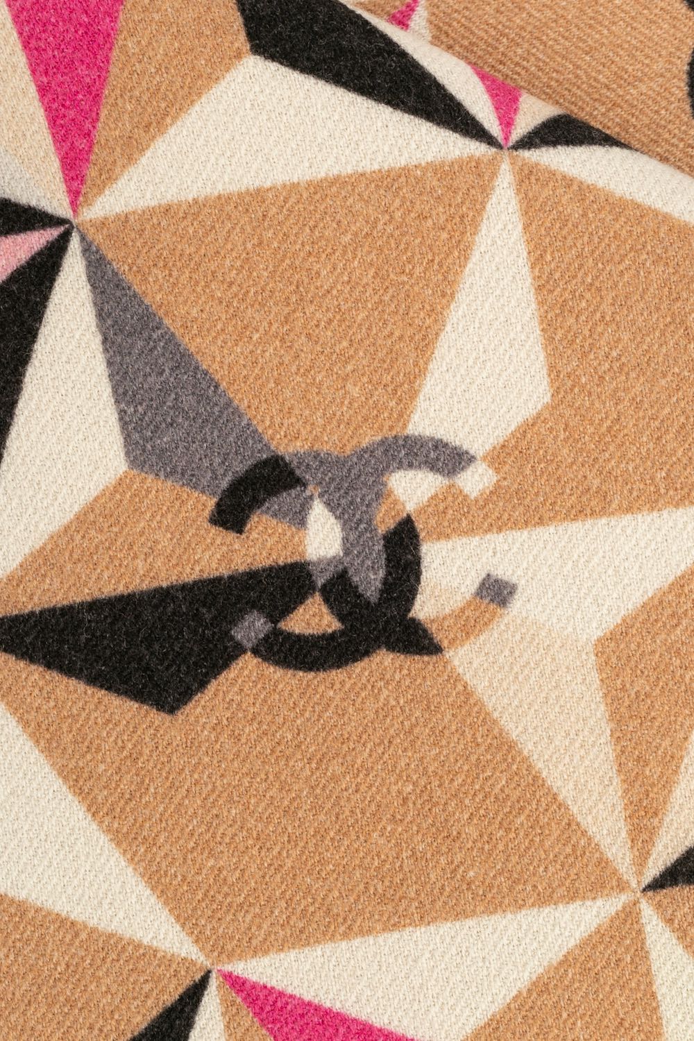 Echarpe en laine Chanel