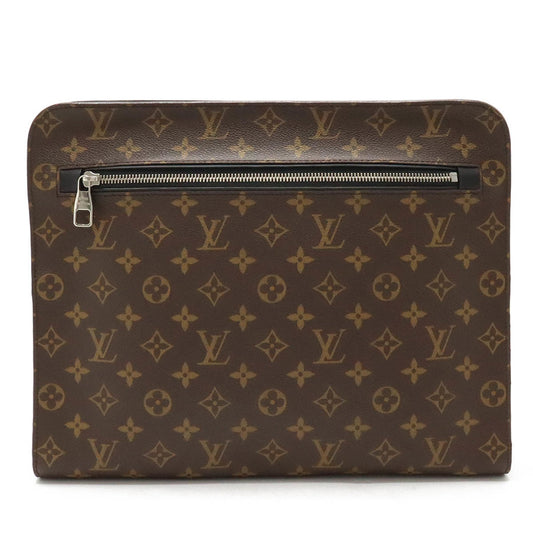 Louis Vuitton Macassar  Canvas Clutch Bag ()
