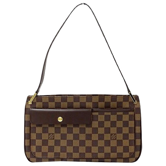 Louis Vuitton Aubagne  Canvas Shoulder Bag ()