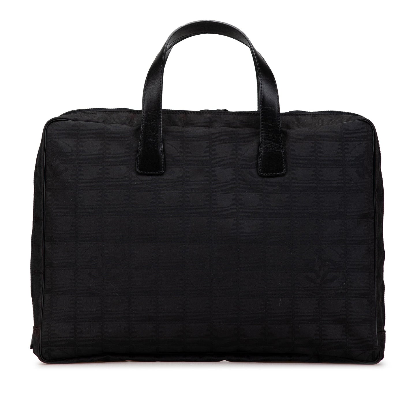 Black Chanel New Travel Line Business Bag