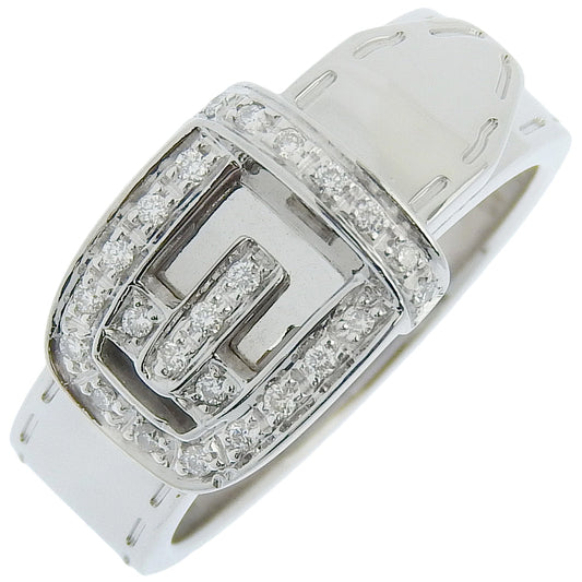 Gucci Belt Ring Silver White Gold Ring Jewelry ()