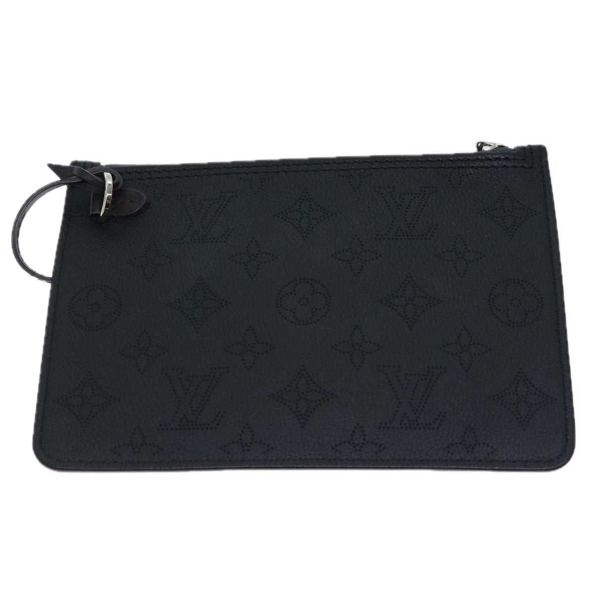 Louis Vuitton Pochette Neverfull  Leather Clutch Bag ()
