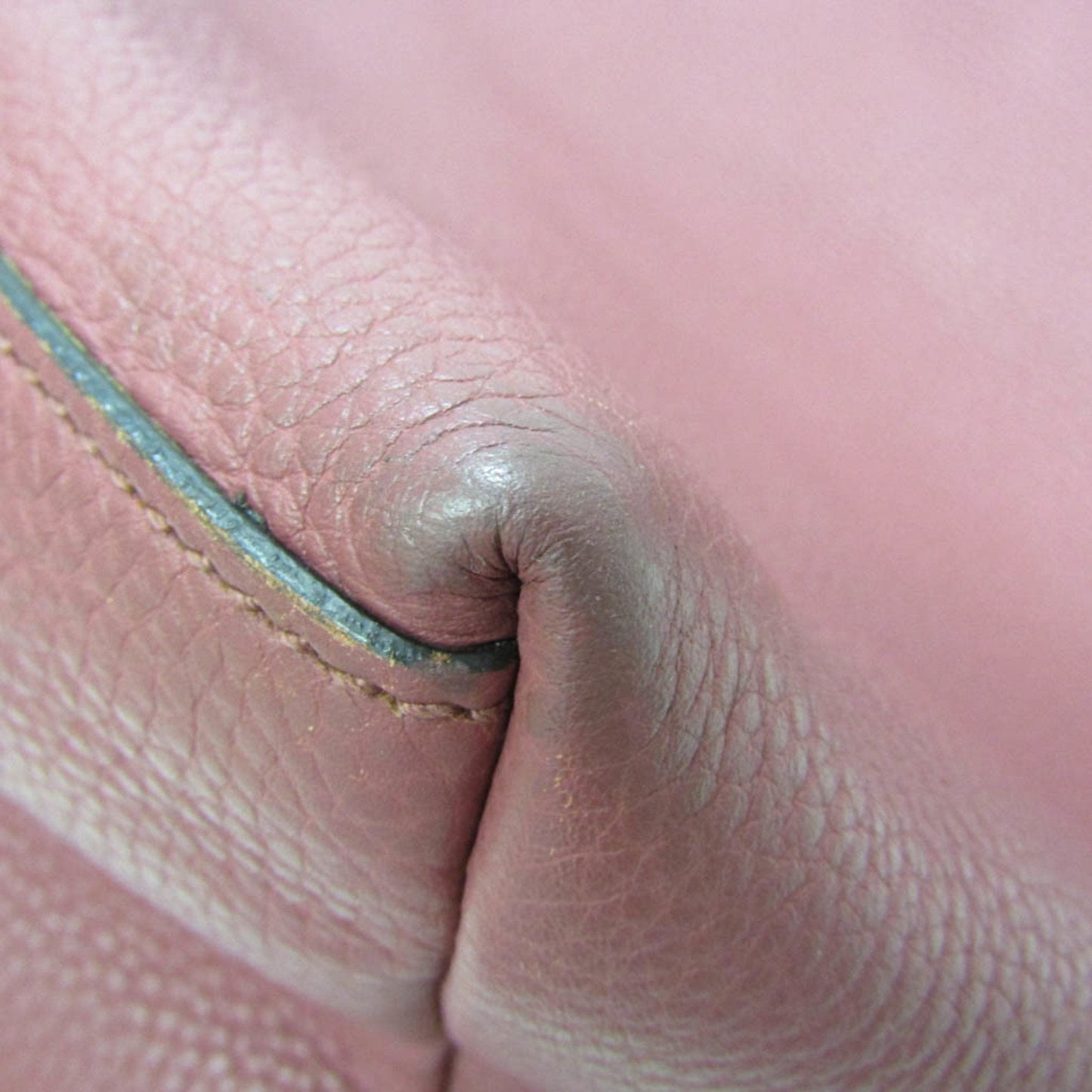 Gucci Bamboo Pink Leather Tote Bag ()