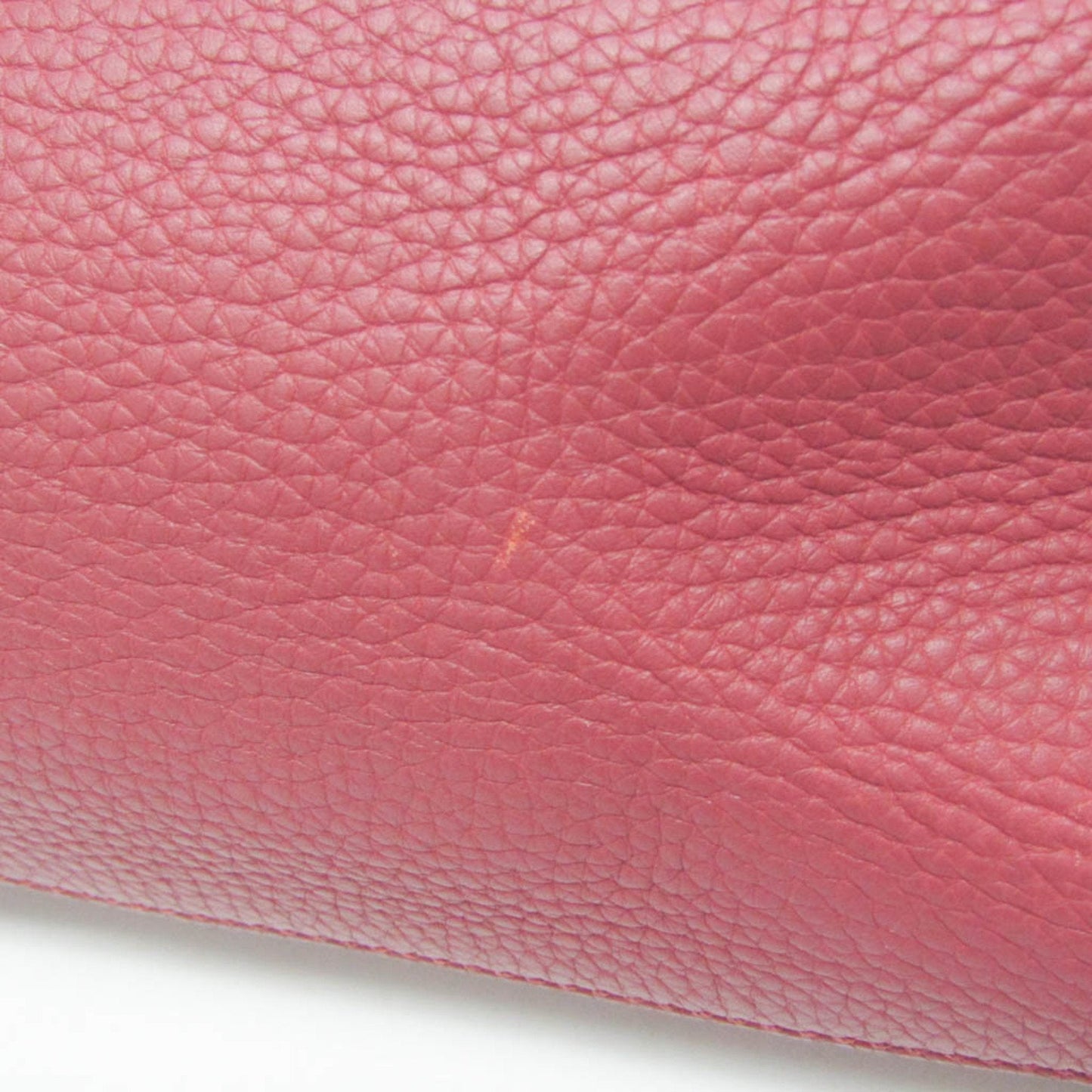 Gucci Bamboo Pink Leather Tote Bag ()