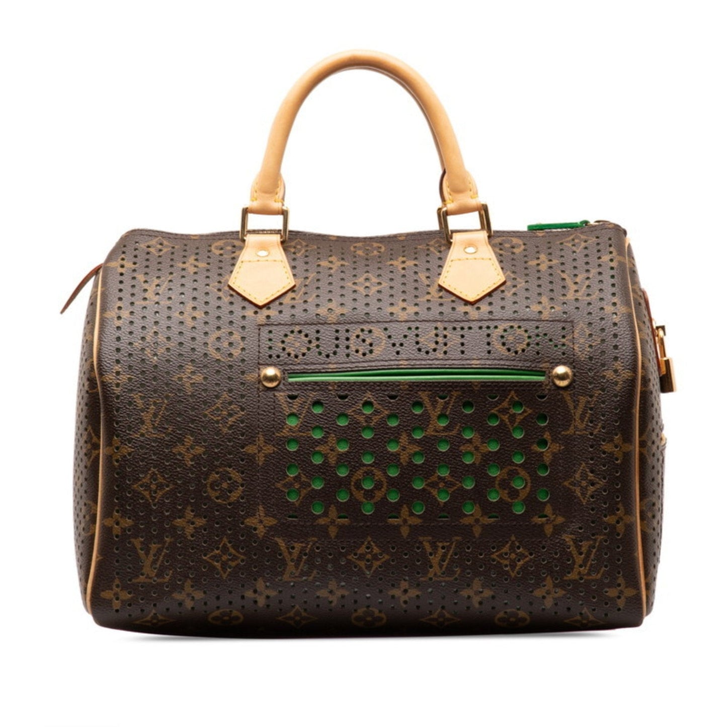 Louis Vuitton Speedy 30  Leather Handbag ()