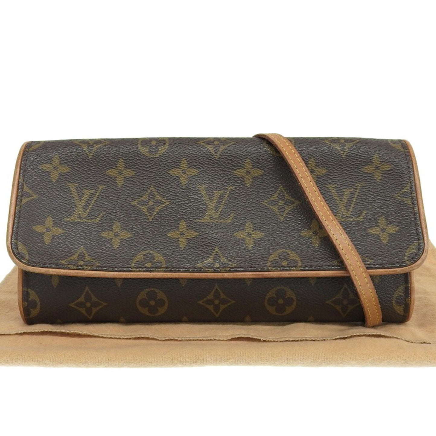 Louis Vuitton Twin  Canvas Shoulder Bag ()