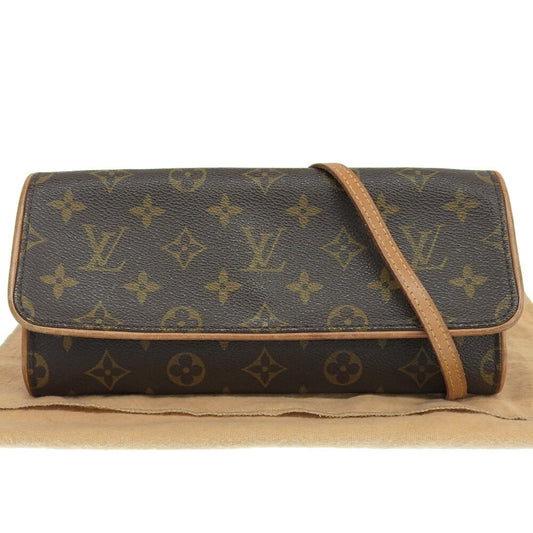 Louis Vuitton Twin  Canvas Shoulder Bag ()