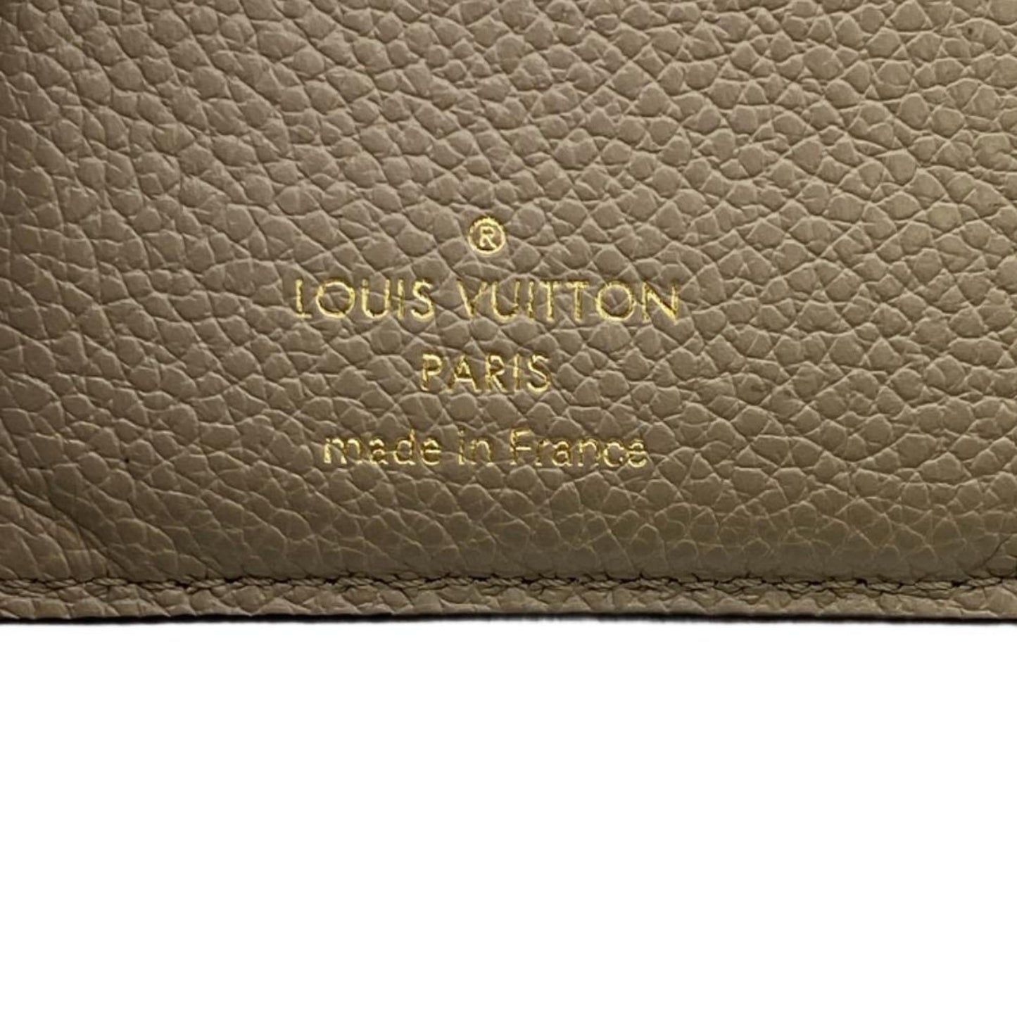 Louis Vuitton Compact Zip  Leather Wallet  ()