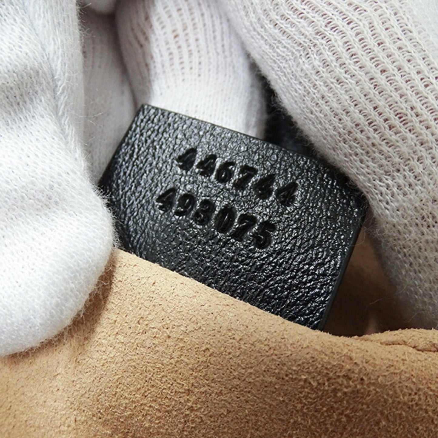 Gucci Gg Marmont Beige Canvas Shoulder Bag ()