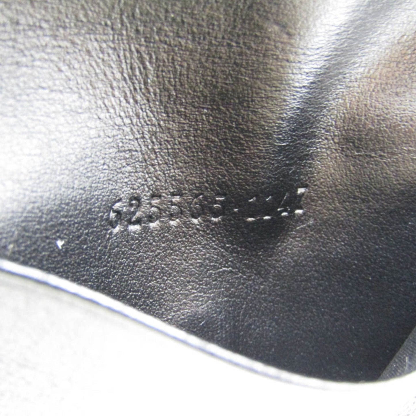 Gucci Gg Embossé Black Leather Wallet  ()