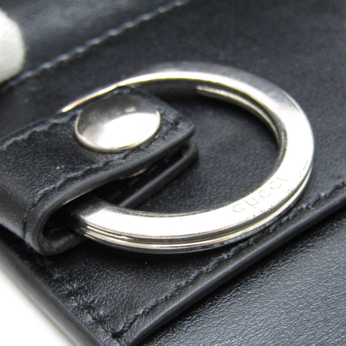 Gucci Gg Embossé Black Leather Wallet  ()