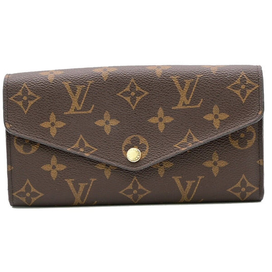 Louis Vuitton Sarah  Canvas Wallet  ()