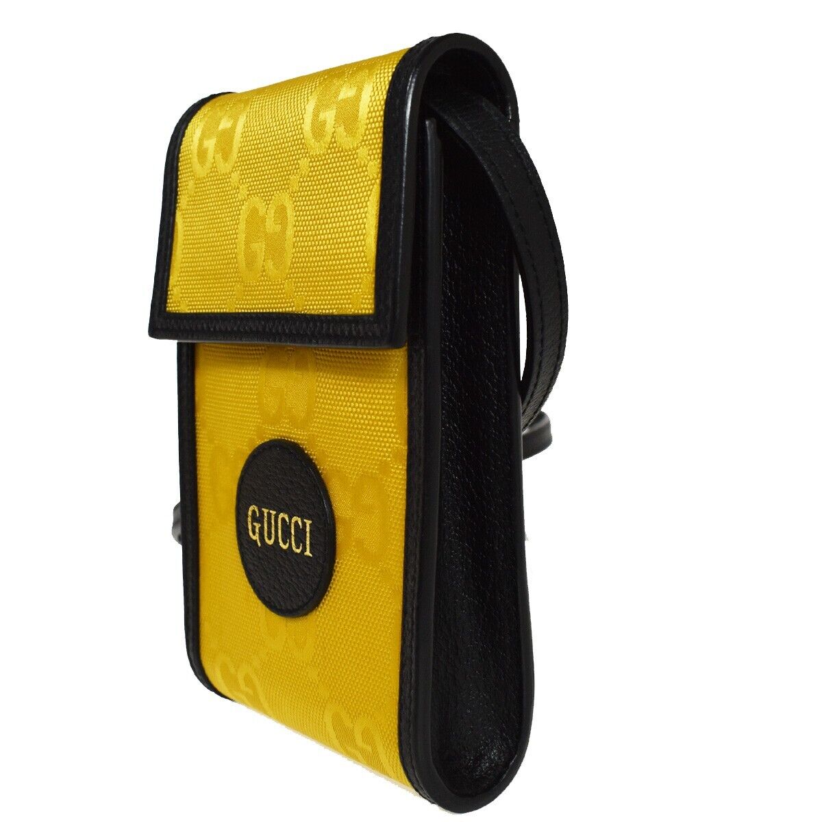 Gucci Off The Grid Yellow Synthetic Shoulder Bag ()