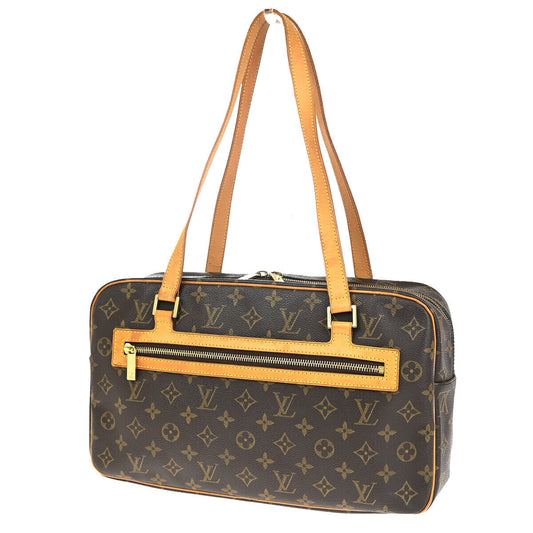 Louis Vuitton Cité  Canvas Shoulder Bag ()