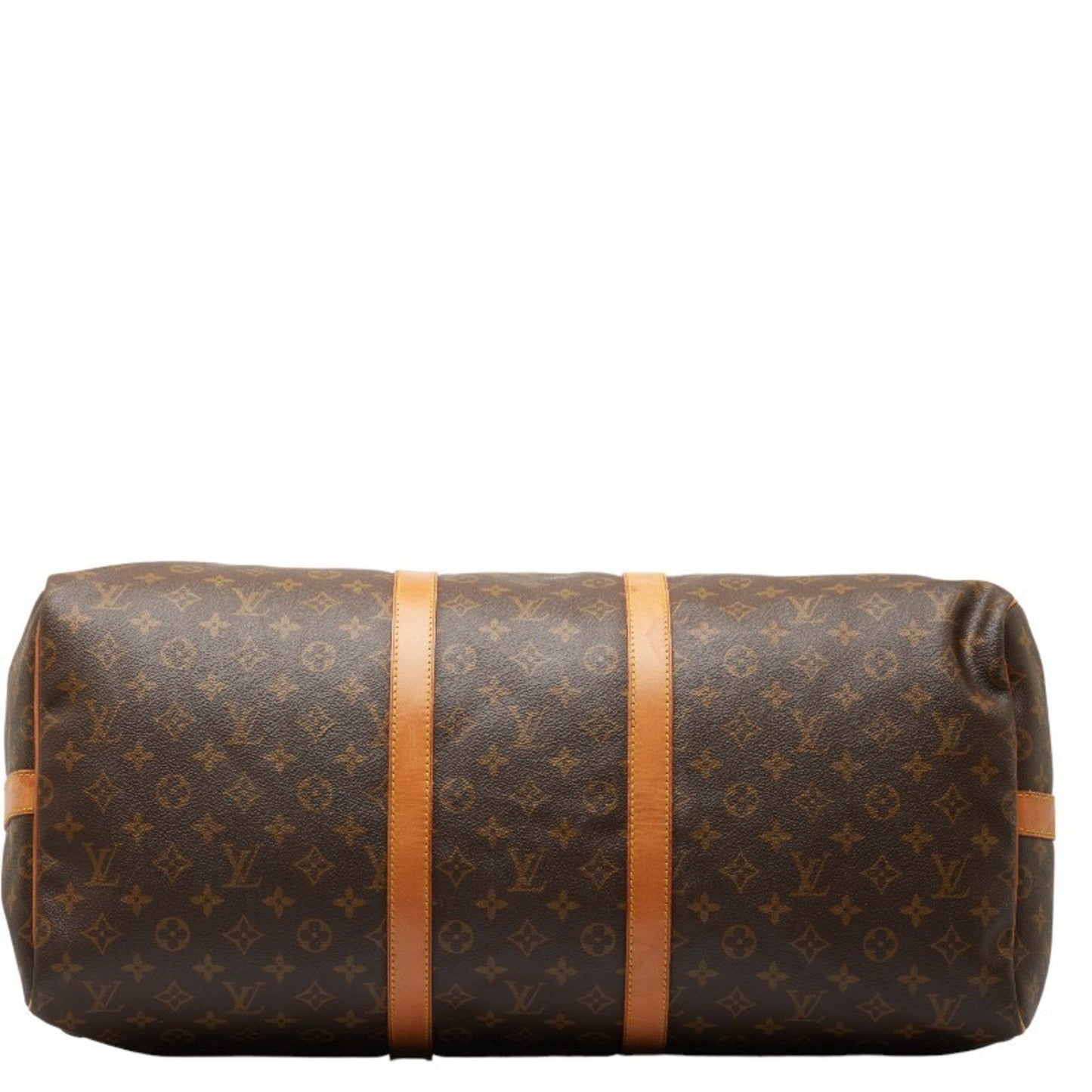 Louis Vuitton Keepall Bandouliere 55  Canvas Travel Bag ()