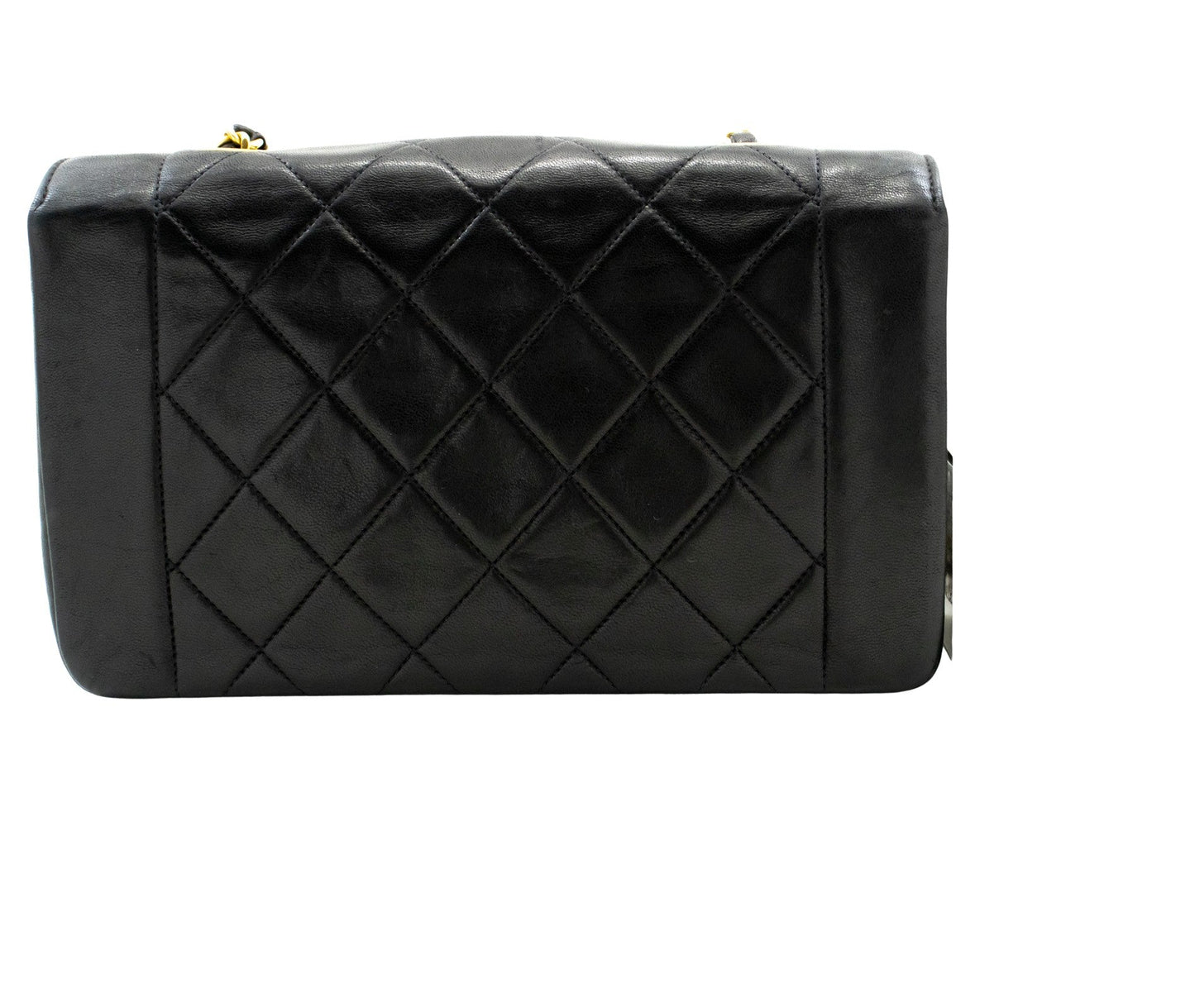 Chanel Black Leather Shoulder Bag ()