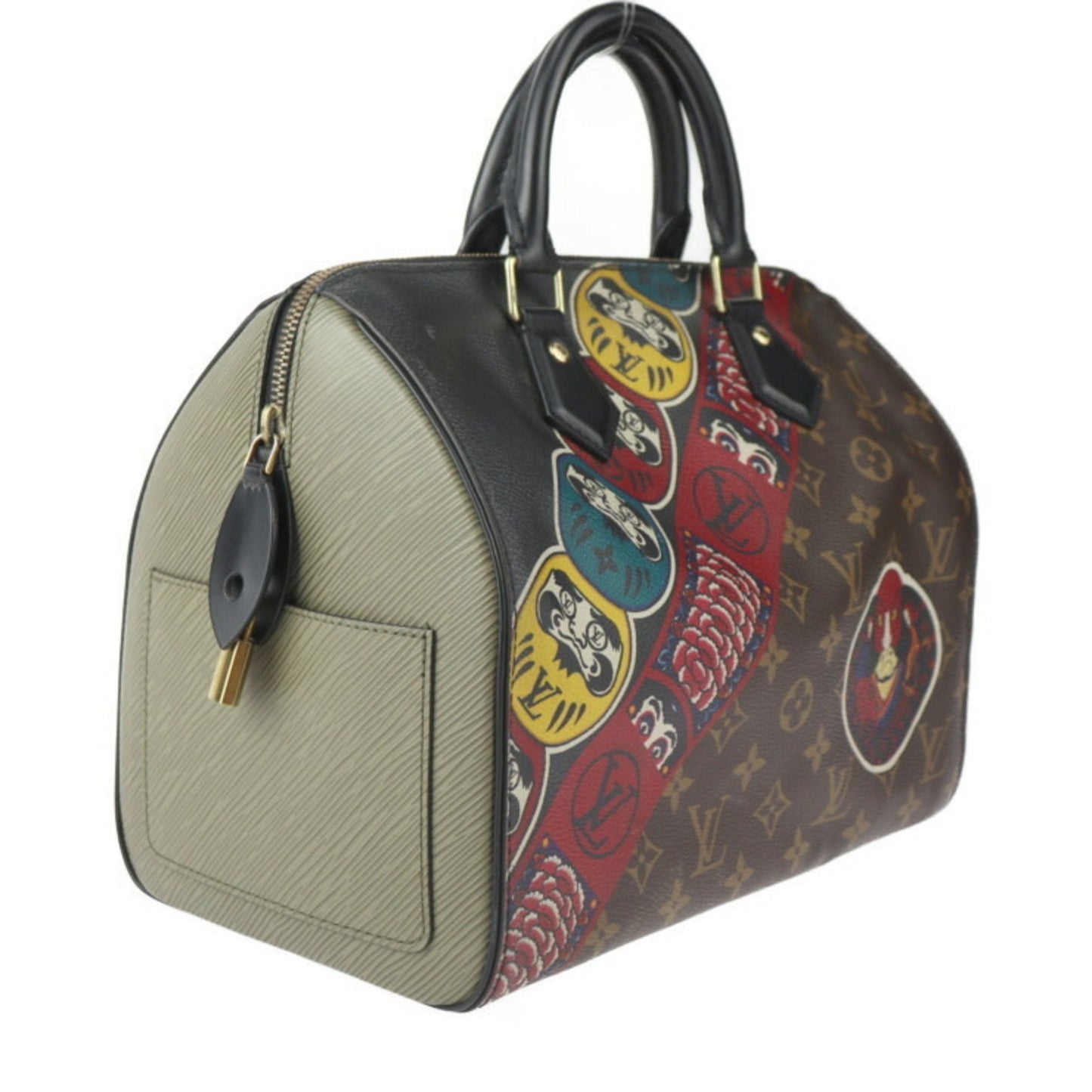 Louis Vuitton Speedy 30  Canvas Handbag ()