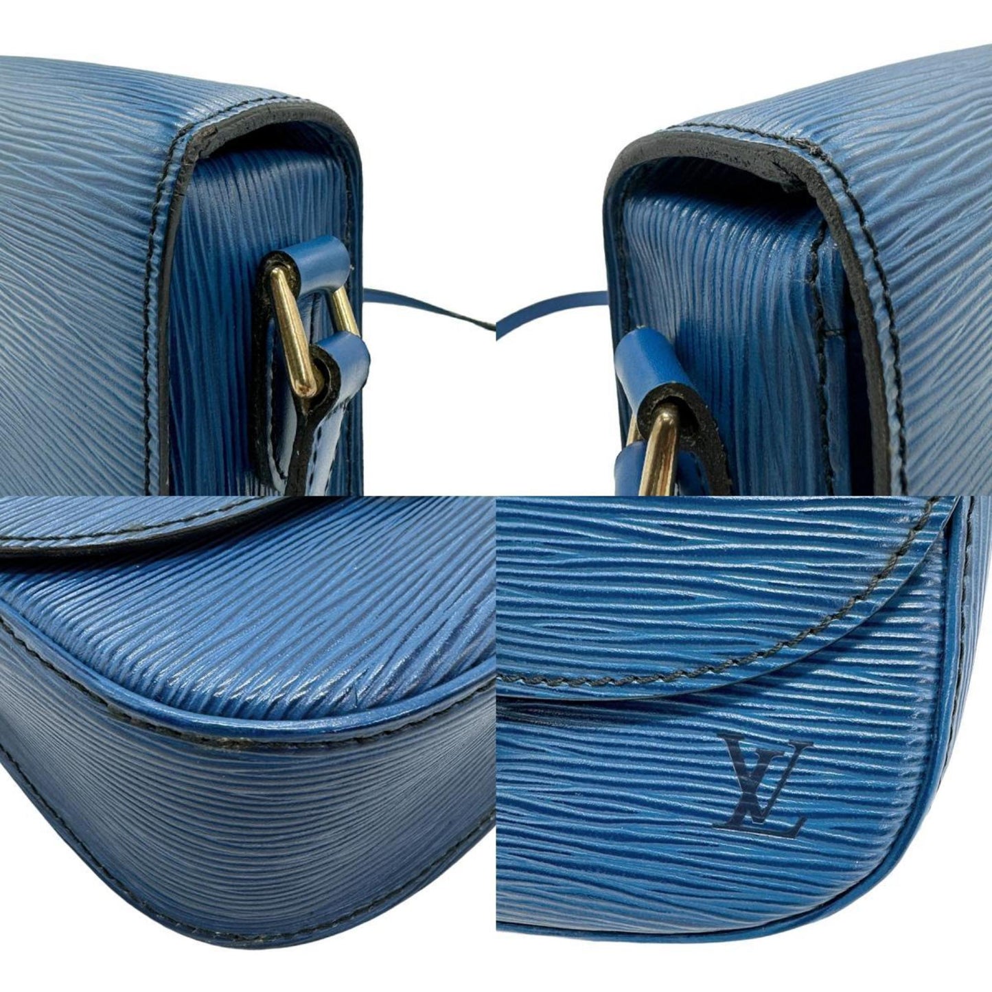 Louis Vuitton Saint Cloud  Leather Shoulder Bag ()