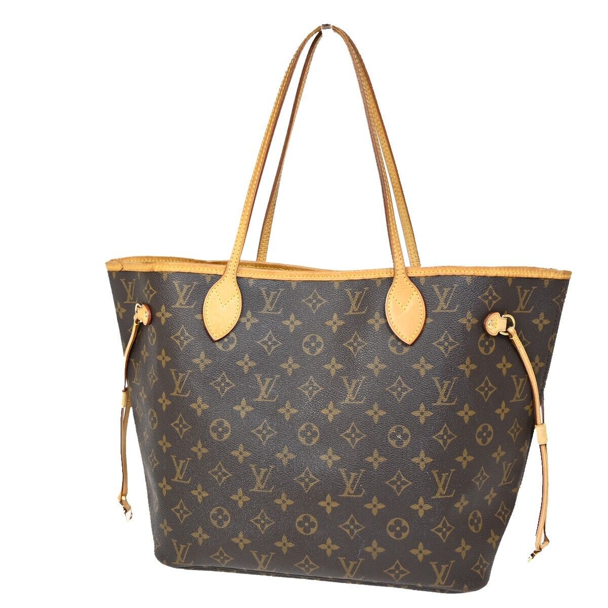 Louis Vuitton Neverfull Mm  Canvas Tote Bag ()