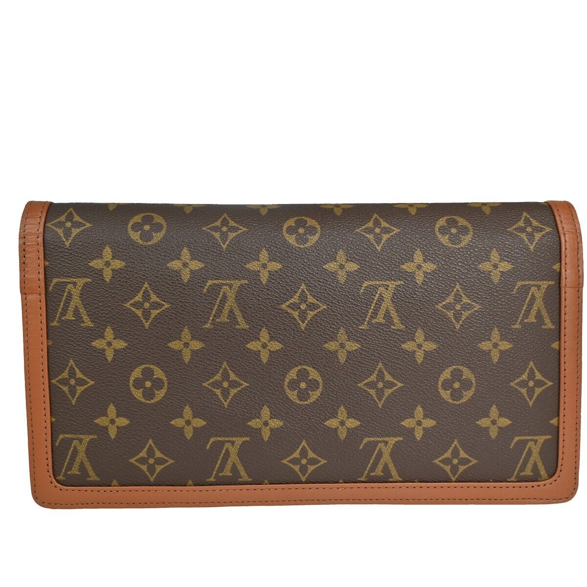 Louis Vuitton Pochette Dame  Canvas Clutch Bag ()