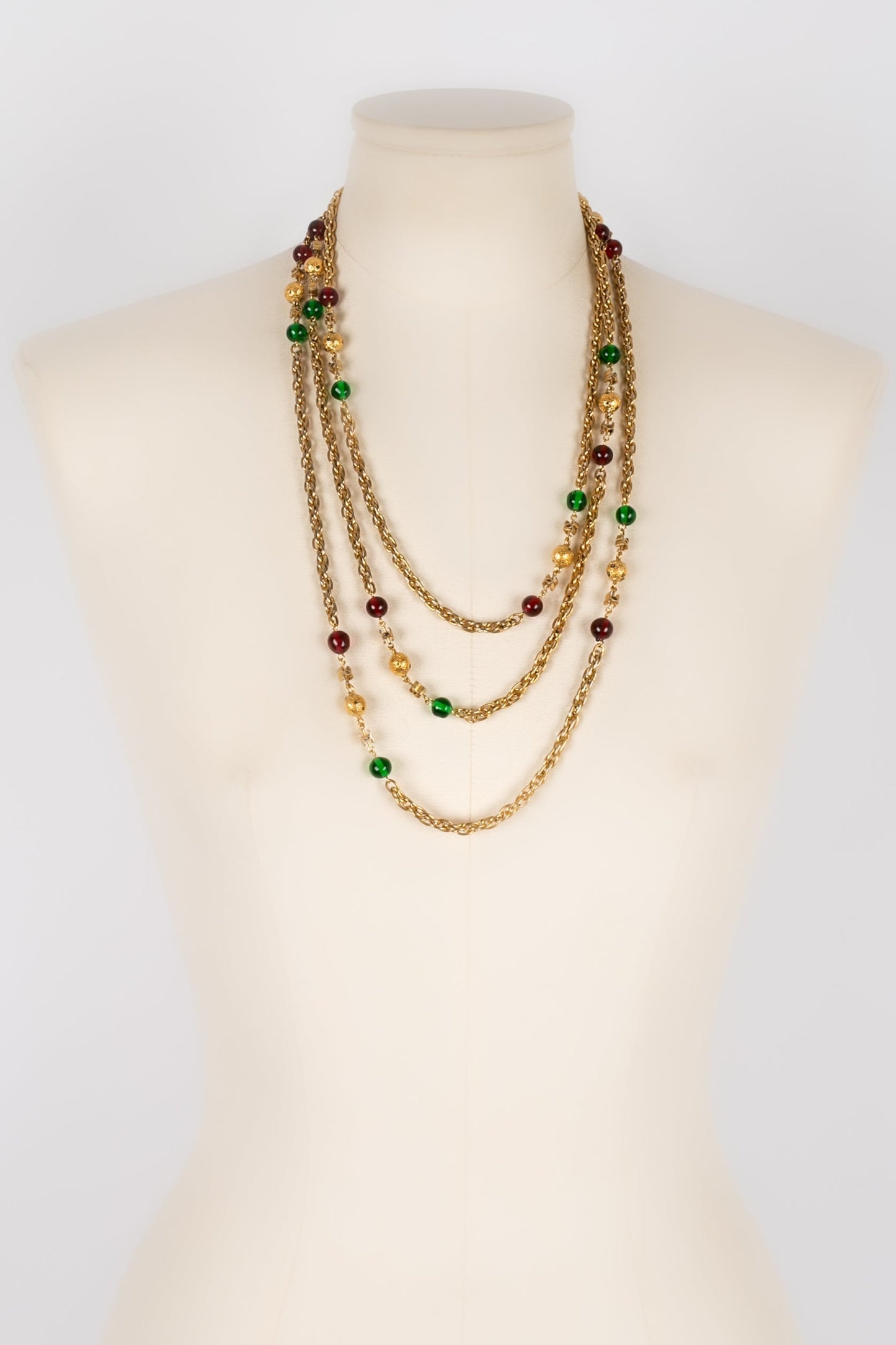 Collier / Sautoir Chanel 1982