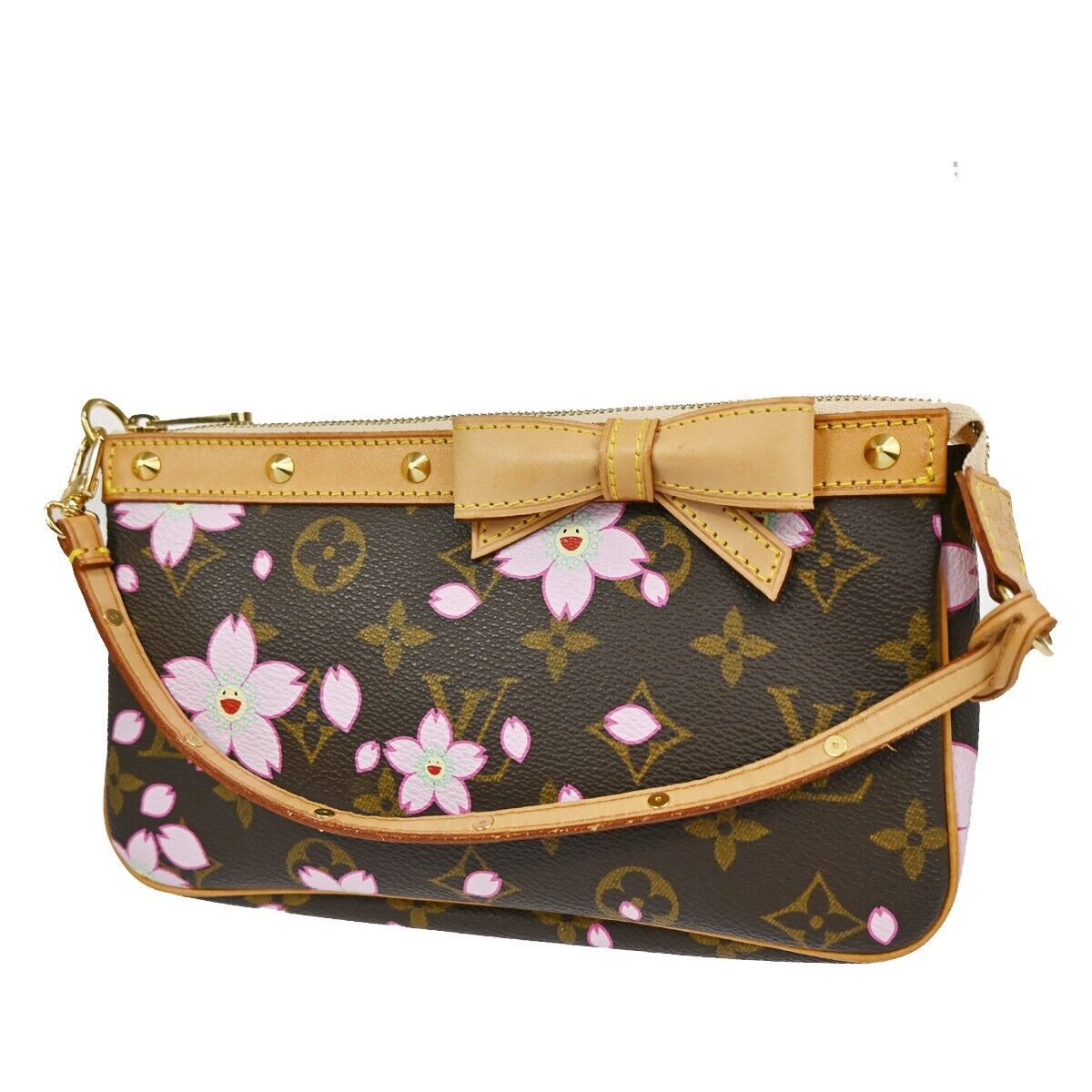 Louis Vuitton Pochette Accessoires   Plated Clutch Bag ()