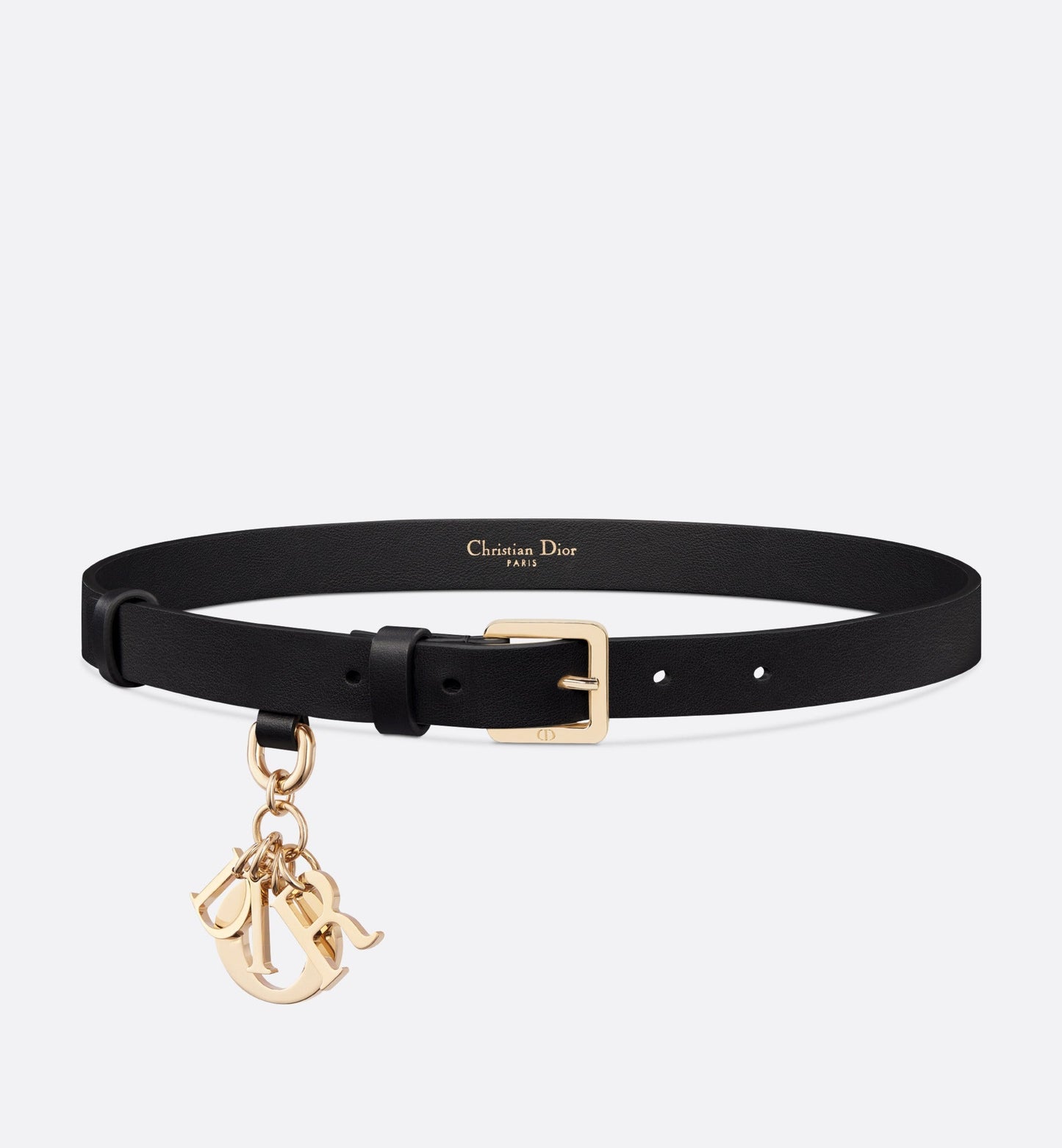 Miss Dior Belt • Black Smooth Calfskin, 20 MM