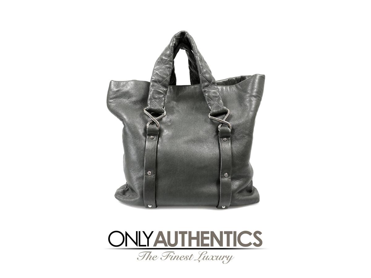 Chanel Black Lambskin Eight Knots Tote