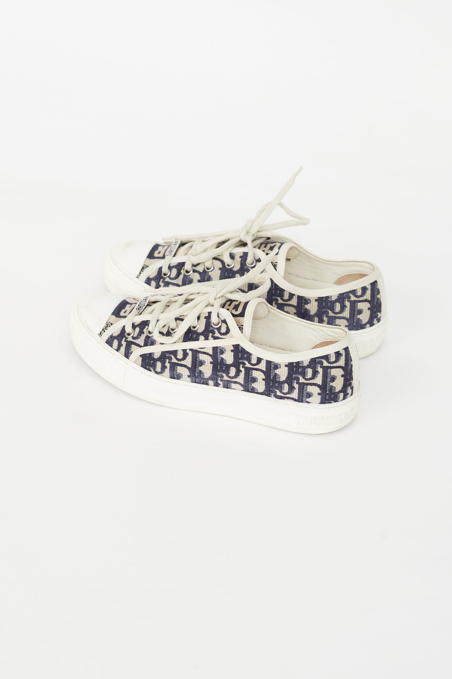 Navy & Beige Monogram Walk'n'dior Sneaker
