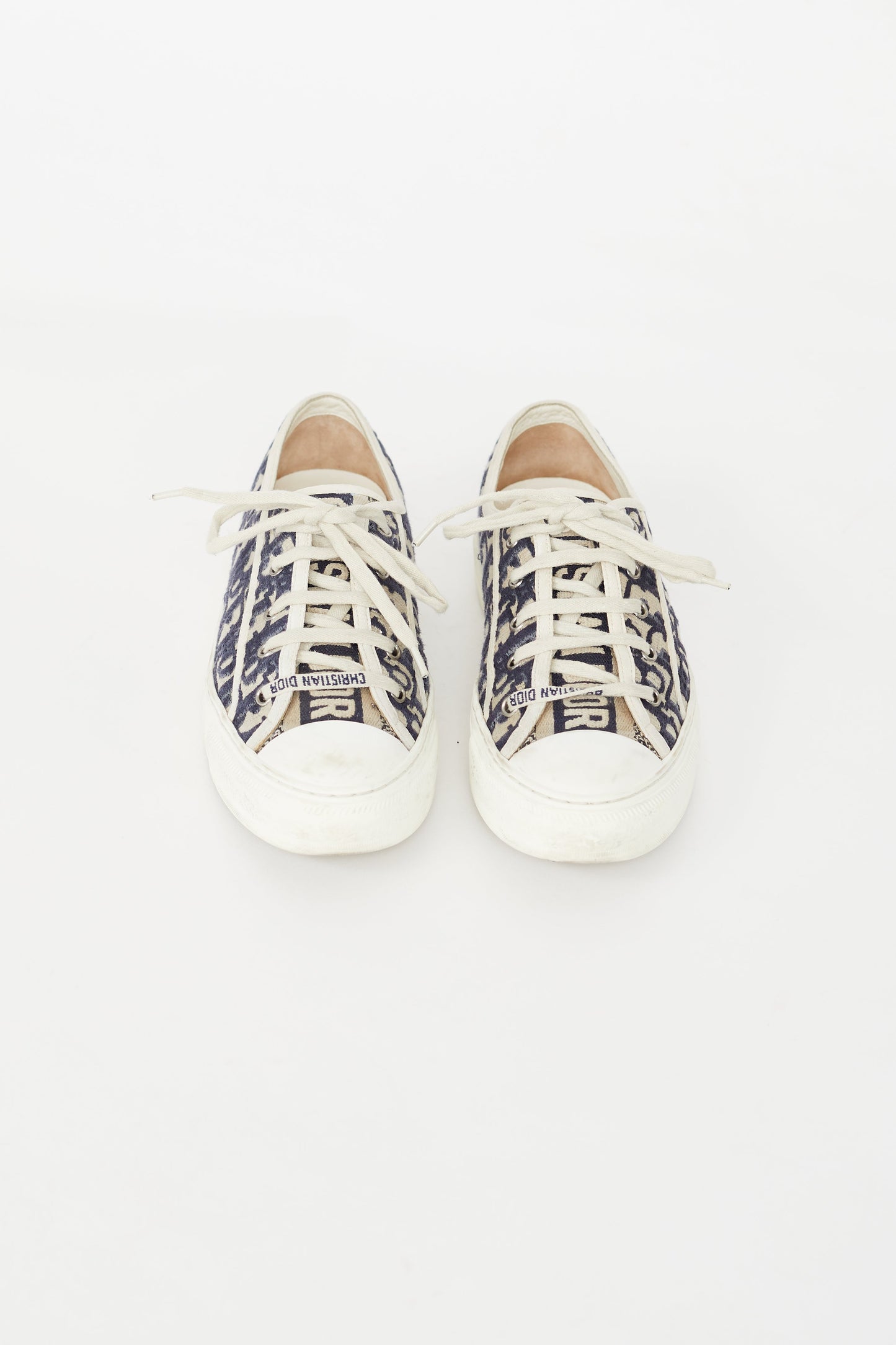 Navy & Beige Monogram Walk'n'dior Sneaker
