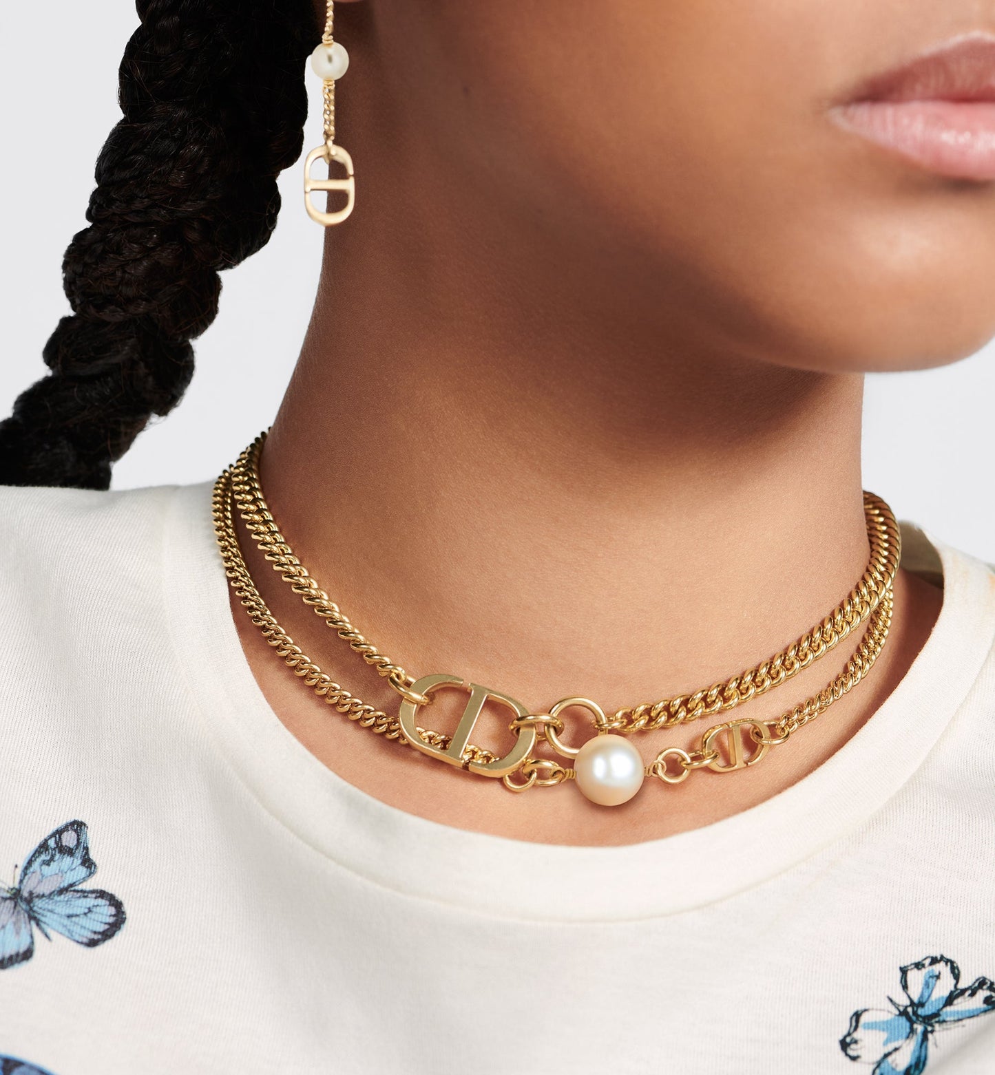 30 Montaigne Choker • Gold-Finish Metal