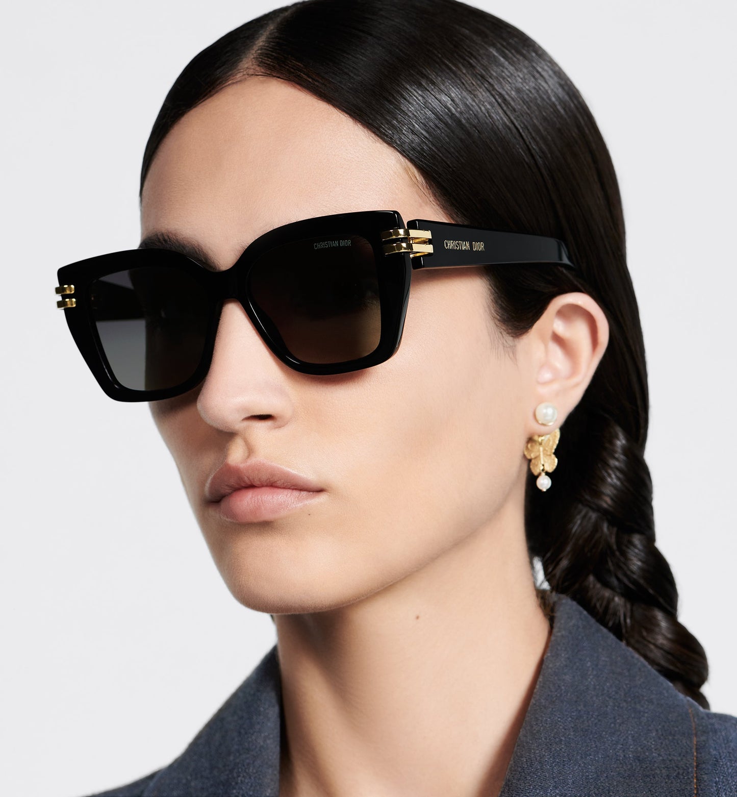 CDior S1I • Black Square Sunglasses